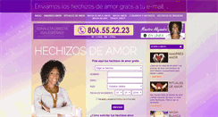 Desktop Screenshot of hechizos-amor.es